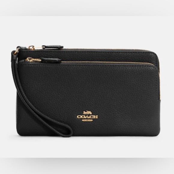 Women’s COACH Double Zip Wallet - Picture 2 of 8